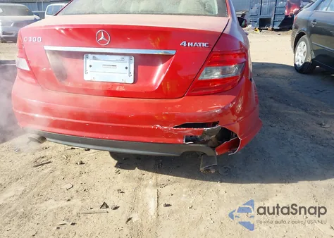 2010 Mercedes-Benz C 300 Sport 4Matic from USA, damaged, VIN WDDGF8BB4AF446635